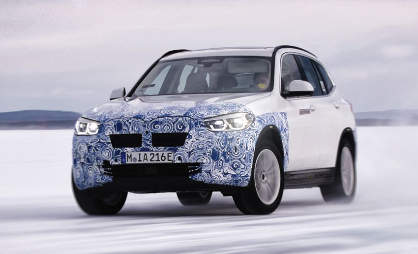 BMW iX3, i4 and iNEXT undergo cold-weather testing 938753