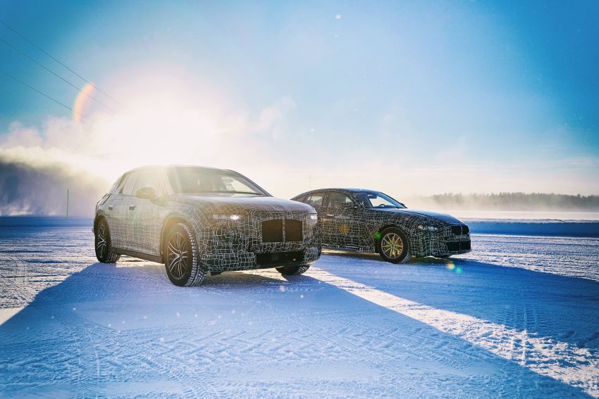 BMW iX3, i4 and iNEXT undergo cold-weather testing 938754