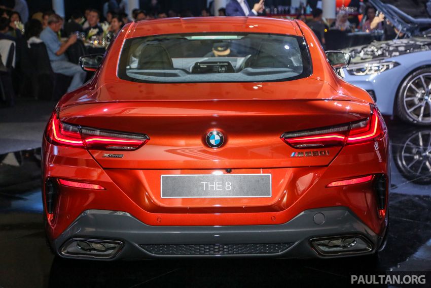 BMW 8 Series dilancarkan di Malaysia – hanya varian M850i xDrive; 530 PS 4.4L Twin Turbo V8, RM1.09 juta 933735
