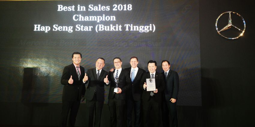 Hap Seng Star wins big at the Mercedes-Benz Dealer Awards 2018, finishing champion in most categories 936877