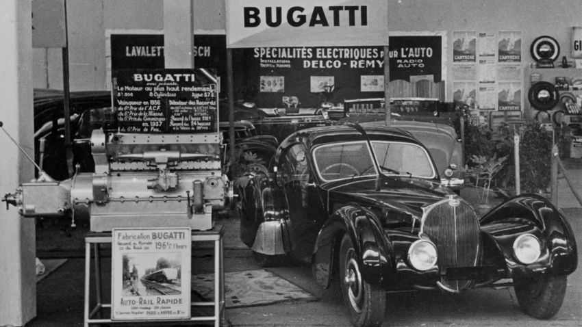 Bugatti La Voiture Noire – model buatan khas sempena ulang tahun ke-110, dijual pada harga RM50.8 juta 934009