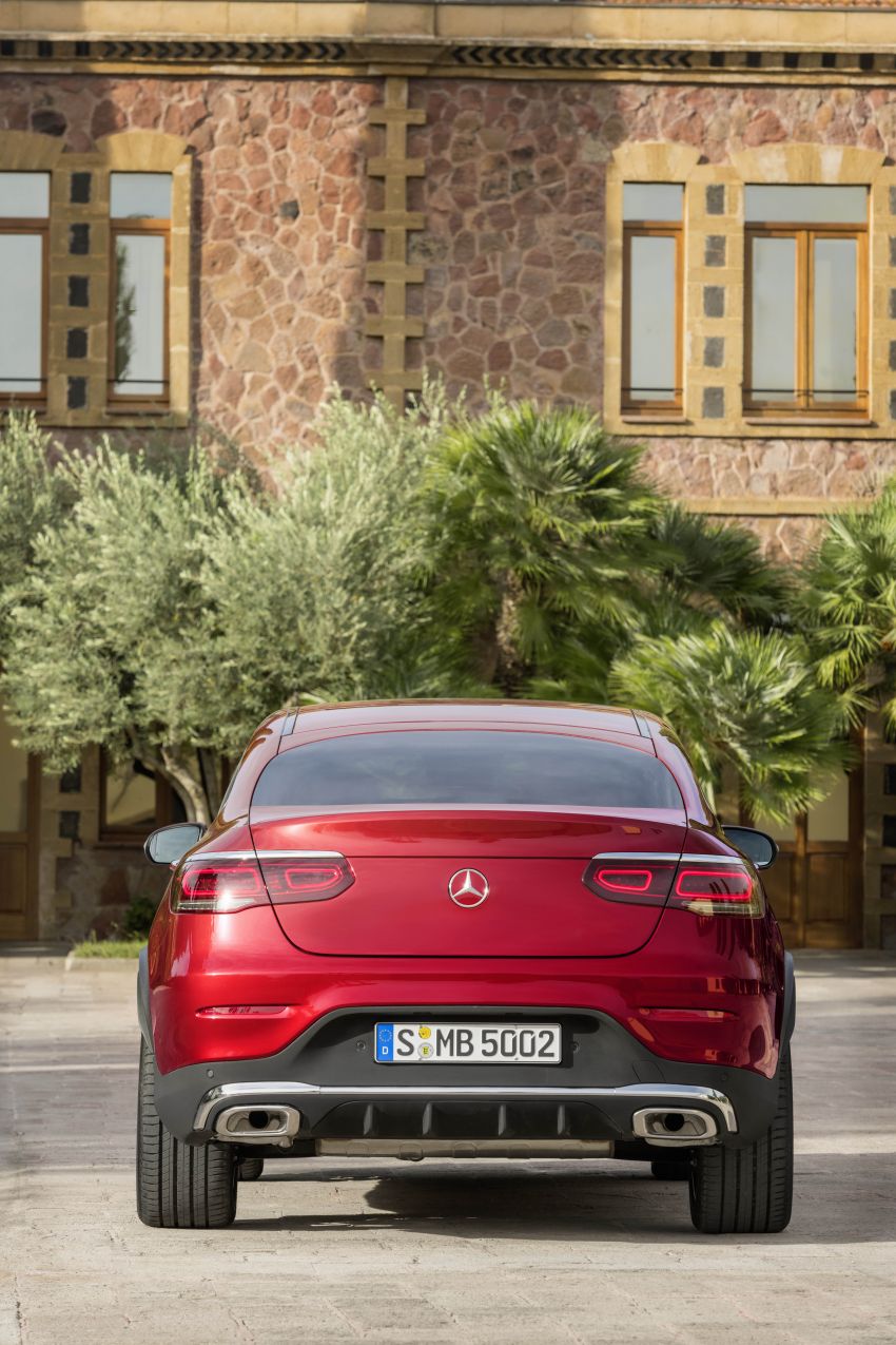 C253 Mercedes-Benz GLC Coupe facelift revealed – updated styling, new 48-volt mild hybrid engine, MBUX 936158