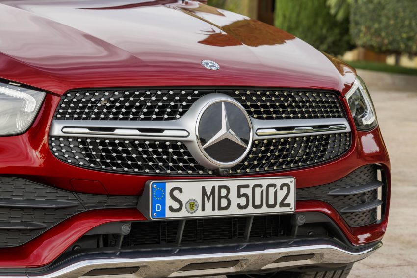 C253 Mercedes-Benz GLC Coupe facelift revealed – updated styling, new 48-volt mild hybrid engine, MBUX 936160