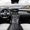 C253 Mercedes-Benz GLC Coupe facelift revealed – updated styling, new 48-volt mild hybrid engine, MBUX