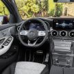 C253 Mercedes-Benz GLC Coupe facelift revealed – updated styling, new 48-volt mild hybrid engine, MBUX