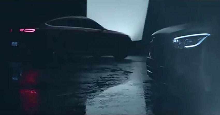 C253 Mercedes-Benz GLC Coupe facelift gets teased 936067