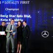 Hap Seng Star wins big at the Mercedes-Benz Dealer Awards 2018, finishing champion in most categories
