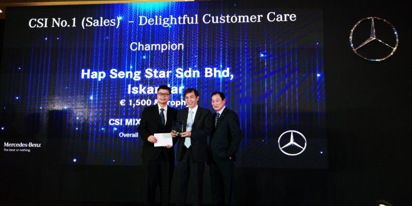 Hap Seng Star wins big at the Mercedes-Benz Dealer Awards 2018, finishing champion in most categories 936879