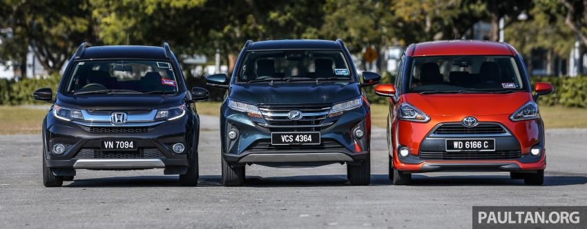 Driven Web Series 2019: affordable seven-seaters – new Perodua Aruz vs Honda BR-V vs Toyota Sienta Image #928576