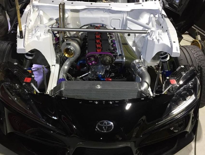 Toyota GR Supra Daigo Saito – kit badan Pandem, 2JZ 3.4L 800 HP talaan HKS untuk D1 GP musim 2019! 932837
