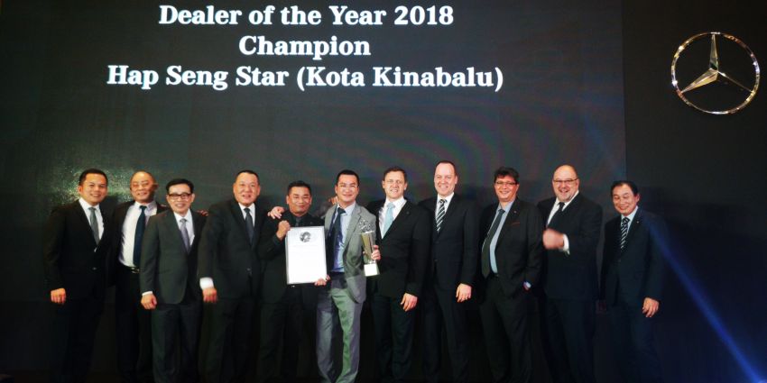 Hap Seng Star wins big at the Mercedes-Benz Dealer Awards 2018, finishing champion in most categories 936880