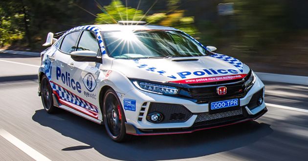 FK8 Honda Civic Type R joins Australian police force