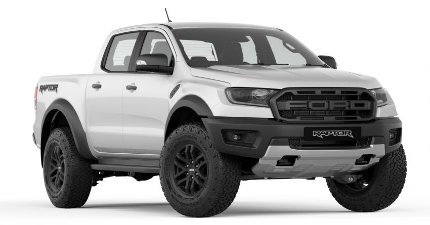 2019 Ford Ranger Raptor now available in Absolute Black, Arctic White – new colours at no extra cost 940638