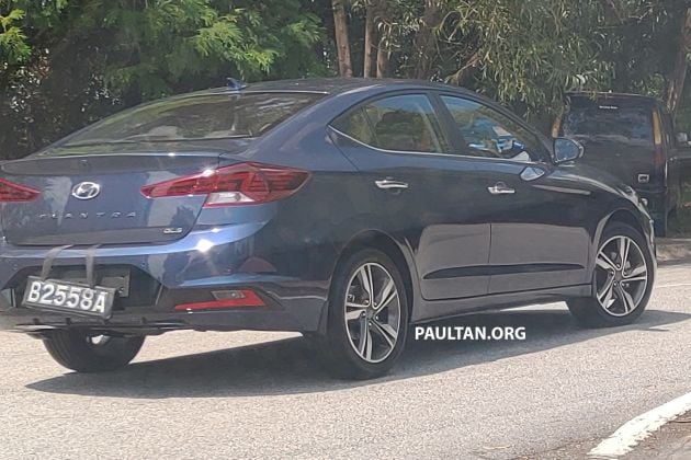 SPIED: Hyundai Elantra AD facelift, M’sia launch soon?