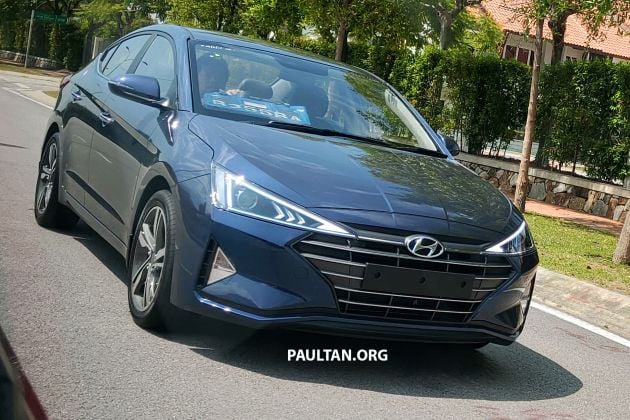 SPIED: Hyundai Elantra AD facelift, M’sia launch soon?