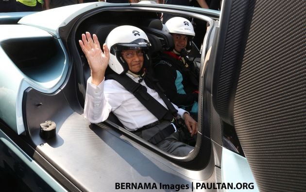 Tun Mahathir says Malaysians should be open to new national car project, says it will spur tech learning