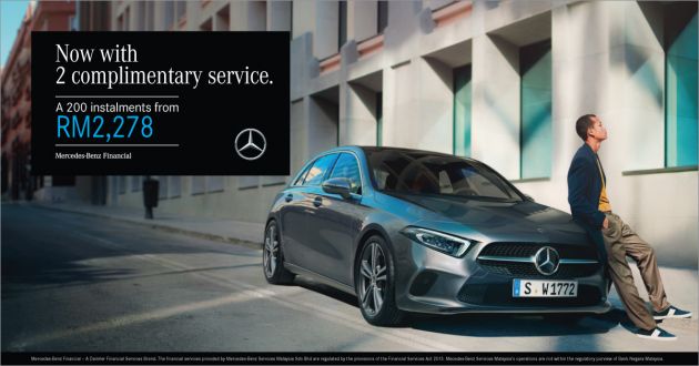 AD: Opt for a Mercedes-Benz Agility Financing plan and get two complimentary comprehensive services