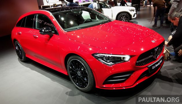 X118 Mercedes-Benz CLA Shooting Brake – second-gen unveiled in Geneva, market entry in September