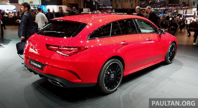 X118 Mercedes-Benz CLA Shooting Brake – second-gen unveiled in Geneva, market entry in September