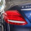 Mercedes-Benz E350 W213 2019 dilancarkan di M’sia – hibrid ringkas 48-volt, 299 hp/400Nm, RM399,888