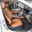 Mercedes-Benz E350 W213 2019 dilancarkan di M’sia – hibrid ringkas 48-volt, 299 hp/400Nm, RM399,888