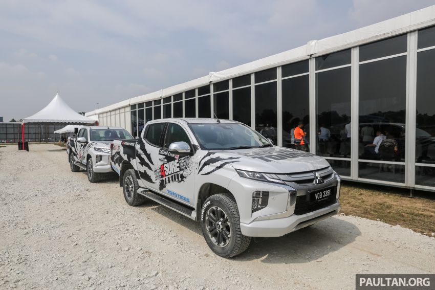 VIDEO: Mitsubishi 4Sure Thrill event – experiencing dirt drifting with Dakar Rally champ in the new Triton! 932076
