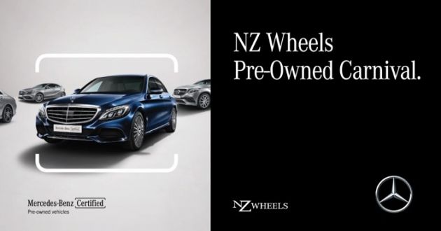 AD: Enjoy unbeatable deals on your dream Mercedes-Benz car at the NZ Wheels Pre-Owned Carnival 2019!
