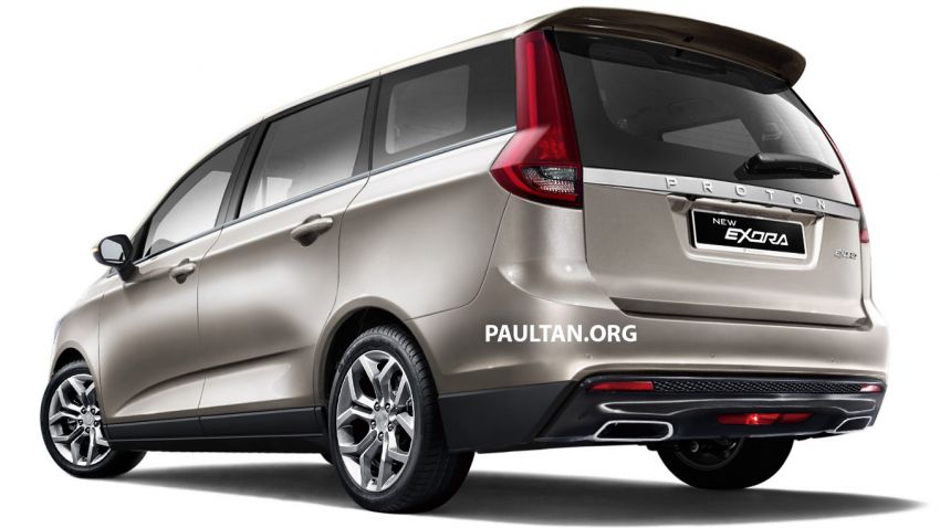 Proton Exora facelift rendered – new look for 2020? 929768