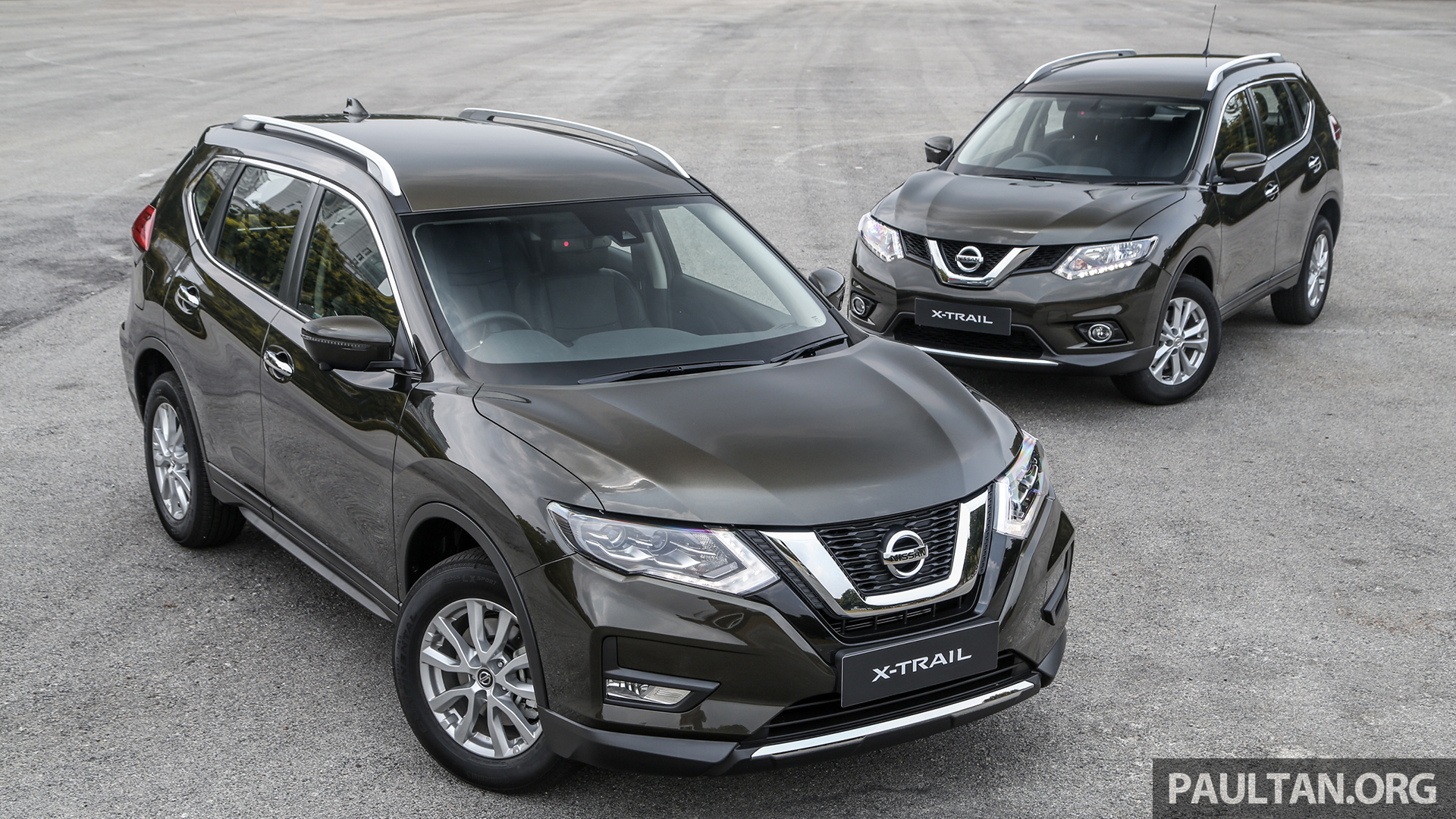 GALLERY: T32 Nissan X-Trail - new 2019 facelift vs old 