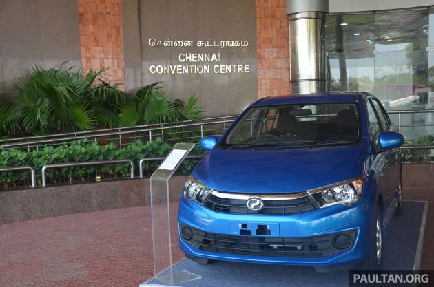 GALERI: Perodua Bezza dan Myvi dibawa ke Chennai Trade Center, India untuk dipamerkan kepada awam