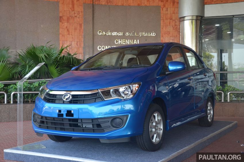 Perodua Bezza, Myvi on display at 2019 IESS in India 934776