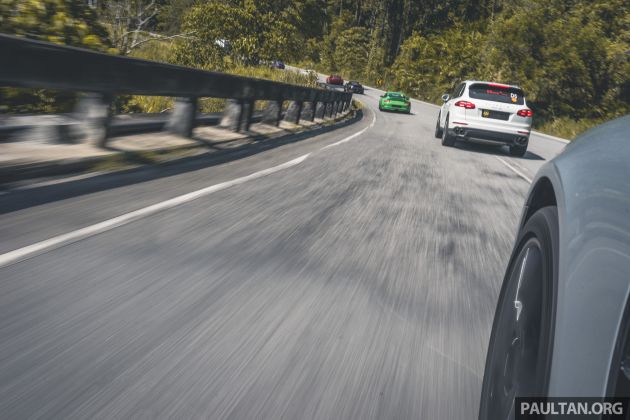 Porsche Club Malaysia Drive of the Year 2019: driving back to KL in Cayenne and Panamera Sport Turismo