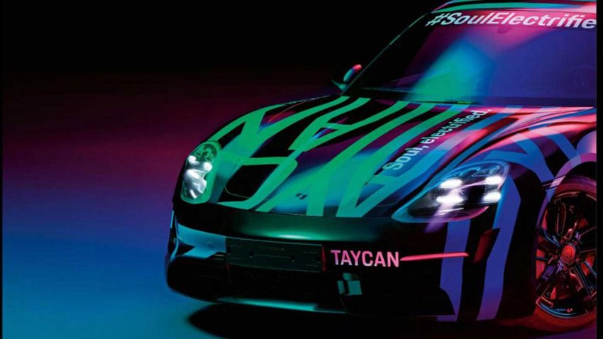 Porsche Taycan teased, project leaders explain the EV 935495