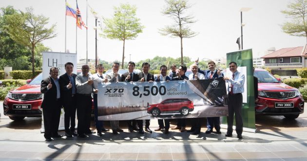 Proton X70 – 8,500 unit berjaya diserahkan kepada pelanggan dalam masa 100 hari, catat rekod baharu