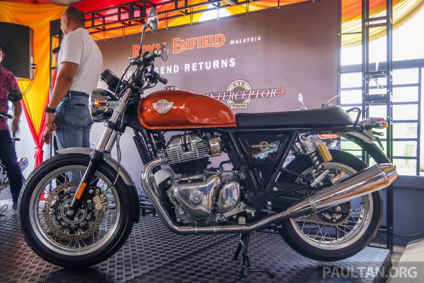 Royal Enfield Interceptor 650, Continental GT 650 launched in Malaysia – priced from RM45,900 939450
