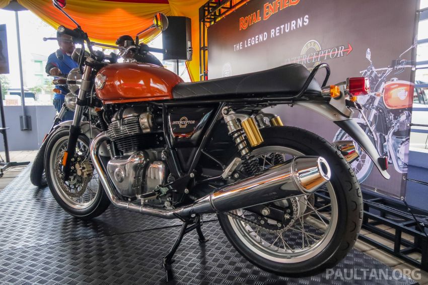 Royal Enfield Interceptor 650 dan Continental GT 650 dilancar untuk Malaysia – harga RM46k dan RM48.5k 938147