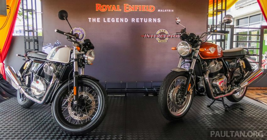 Royal Enfield Interceptor 650, Continental GT 650 launched in Malaysia – priced from RM45,900 939470