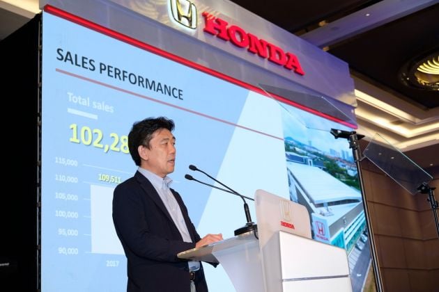 Honda Malaysia sold 102k units in 2018; maintained non-national lead, overall No.2 – 95k target for 2019