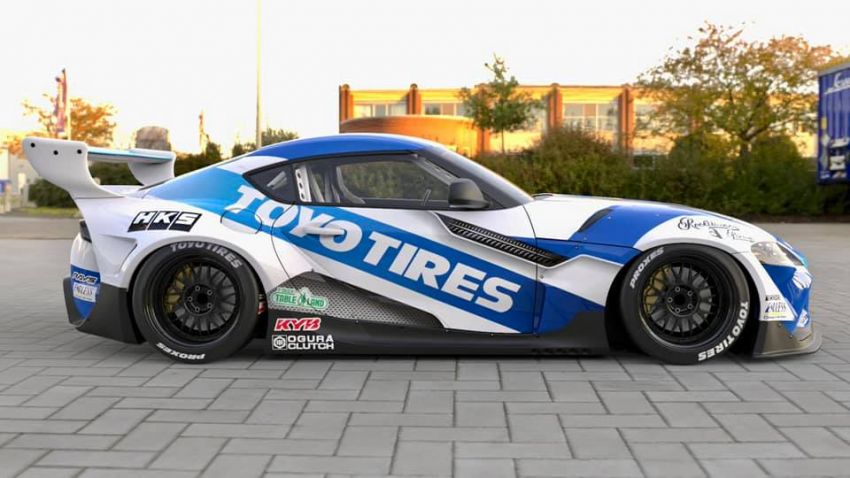 Toyota GR Supra A90 Team Toyo Tyres D1 GP 2019 – guna kit Rocket Bunny, kedua seumpamanya di dunia 935369