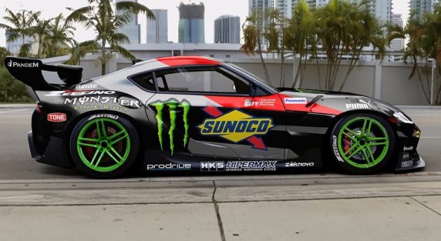 A90 Toyota GR Supra with an 800 hp 2JZ engine is Daigo Saito’s new drift car for D1 Grand Prix series