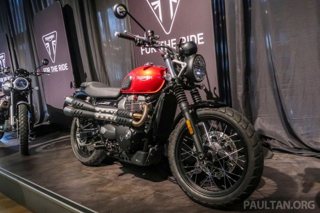 2019 Triumph Street Scrambler and Street Twin arrive in Malaysia – RM64,900 and RM55,900 respectively