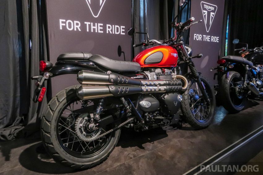 Triumph Street Twin dan Street Scrambler 2019 tiba di M’sia – harga masing-masing RM55,900 dan RM64,900 936714