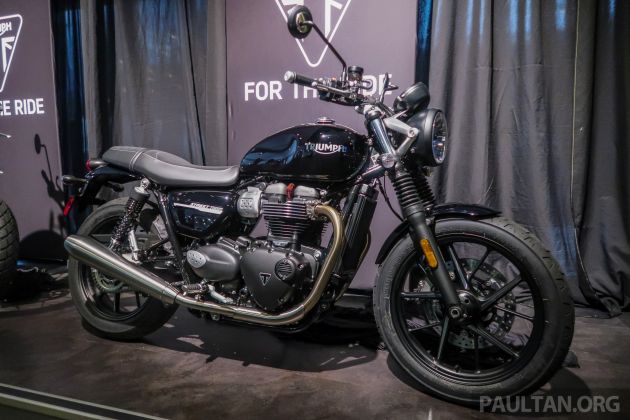2019 Triumph Street Scrambler and Street Twin arrive in Malaysia – RM64,900 and RM55,900 respectively