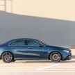 V177 Mercedes-AMG A35 4Matic Sedan revealed with 306 hp and 420 litre boot; 0-100 km/h in 4.8 seconds