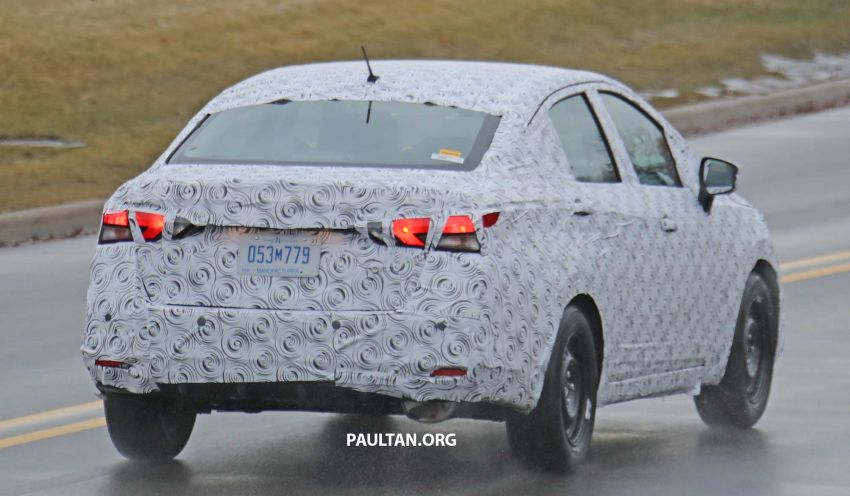 SPYSHOTS: Nissan Versa sedan – next Almera seen? 938199