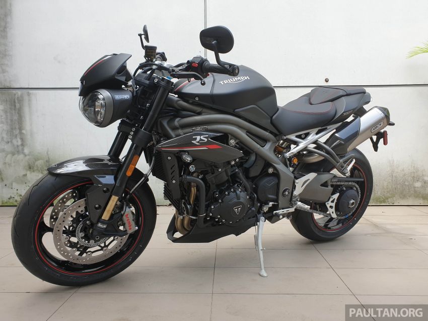 2019 Triumph Speed Triple 1050 RS in Malaysia – RM109,900 excluding road tax, by special order only 944661