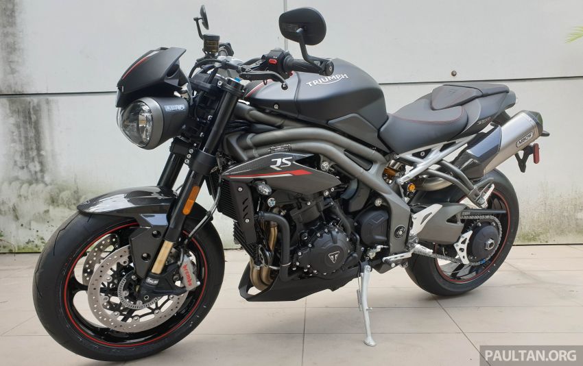 2019 Triumph Speed Triple 1050 RS in Malaysia – RM109,900 excluding road tax, by special order only 944662