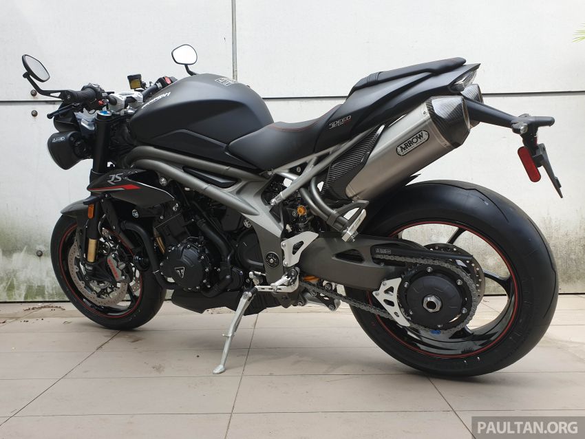 2019 Triumph Speed Triple 1050 RS in Malaysia – RM109,900 excluding road tax, by special order only 944667