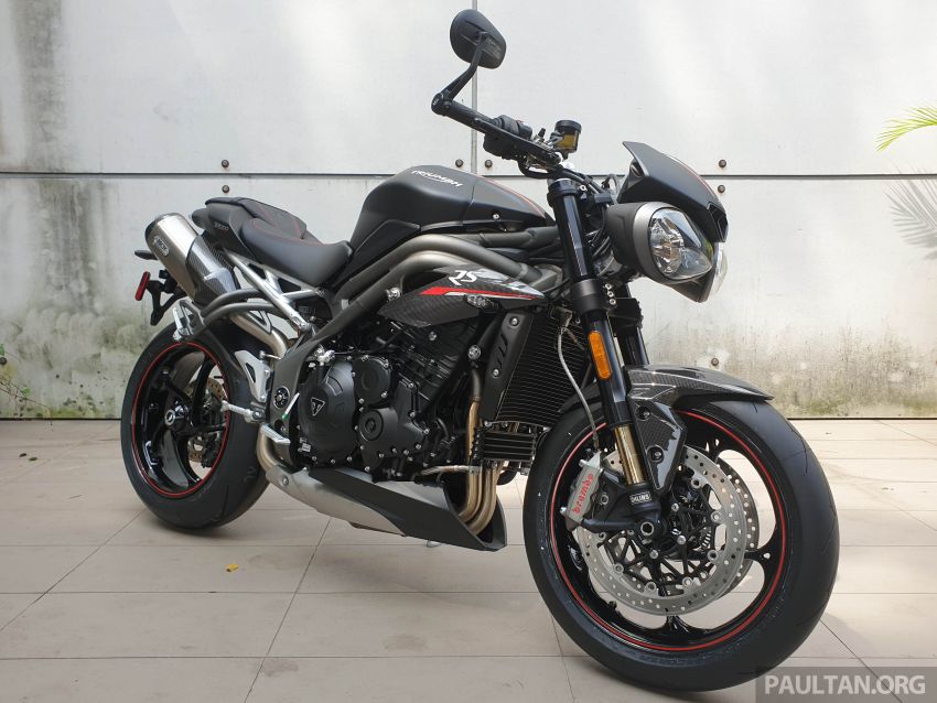 2019 Triumph Speed Triple 1050 RS in Malaysia – RM109,900 excluding road tax, by special order only 944642
