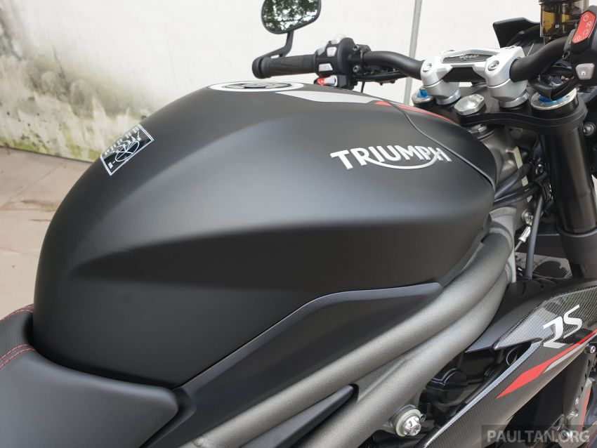 2019 Triumph Speed Triple 1050 RS in Malaysia – RM109,900 excluding road tax, by special order only 944674